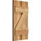 Ekena Millwork Spaced Board-n-Batten Shutters w/Z-Bar, Rough Sawn Western Red Cedar, 11 1/4W x 21H, PR RBS06Z11X021RWR - alternate 5